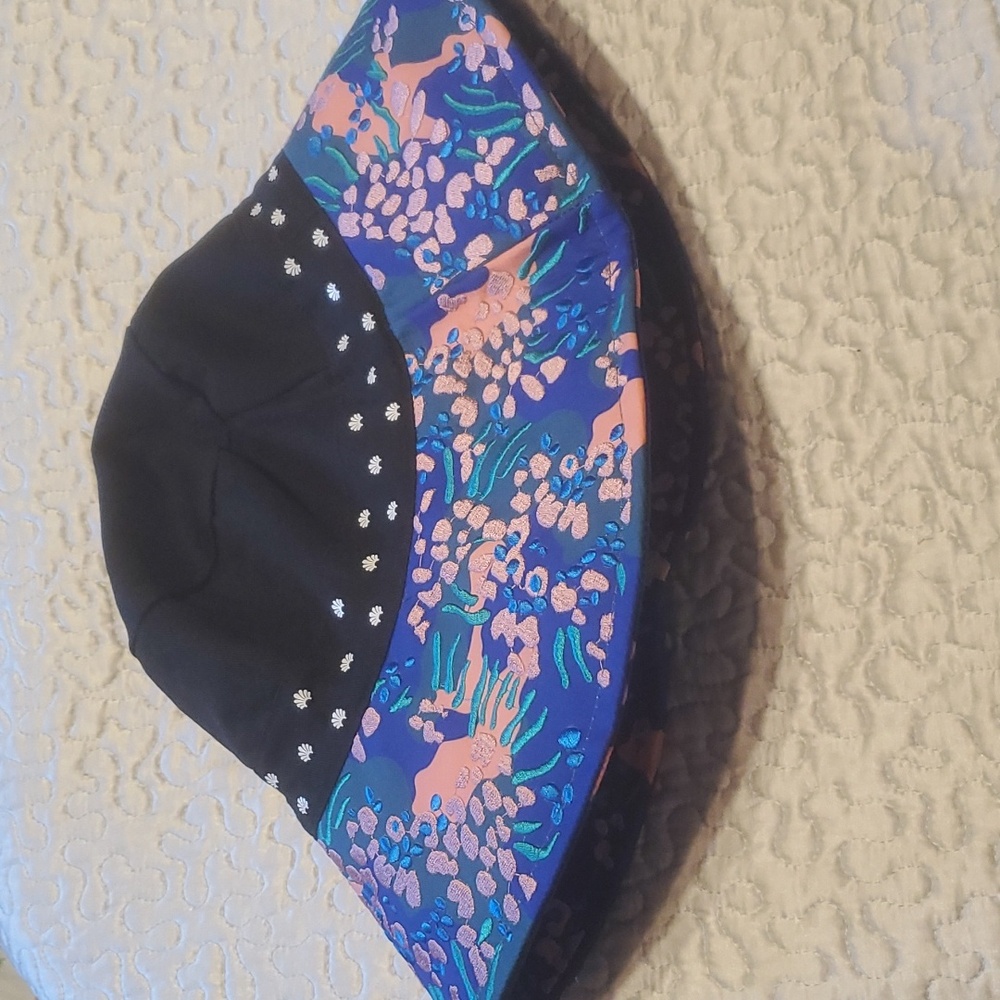 NEW  LELE SADOUGHI  EMBROIDERED  BUCKET HAT - Picture 6 of 8